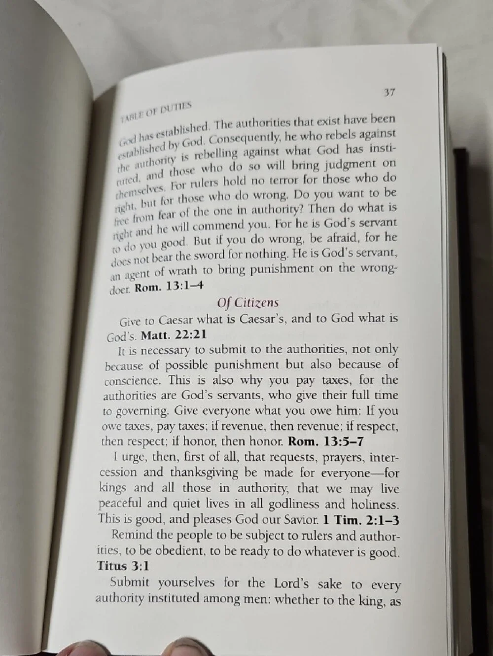 Luther's Small Catechism Burgundy Hardcover - Interleaved